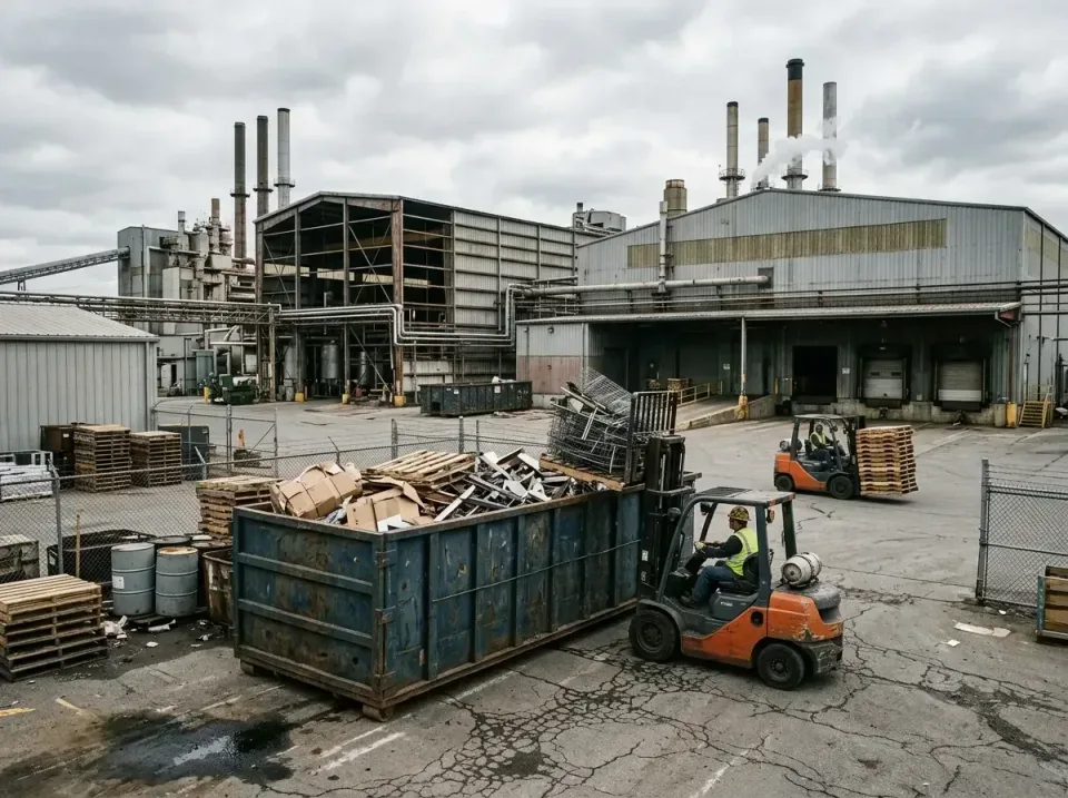 industrial-factory-scrap-conta-003 — frequently asked questions, Cheap Roll-off Dumpster Rentals in Richmond, VA